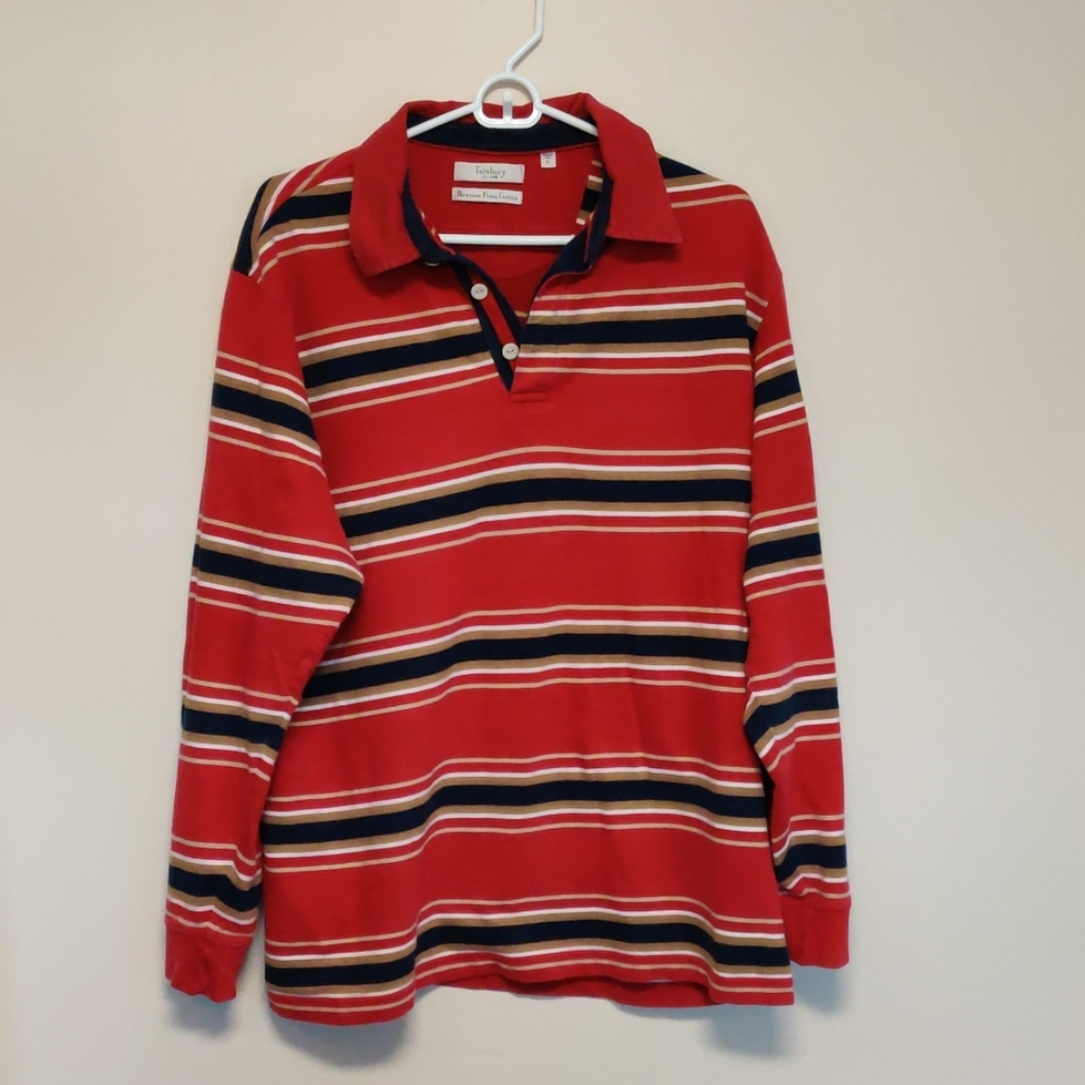Turnbury long sleeve Peruvian pima cotton shirt